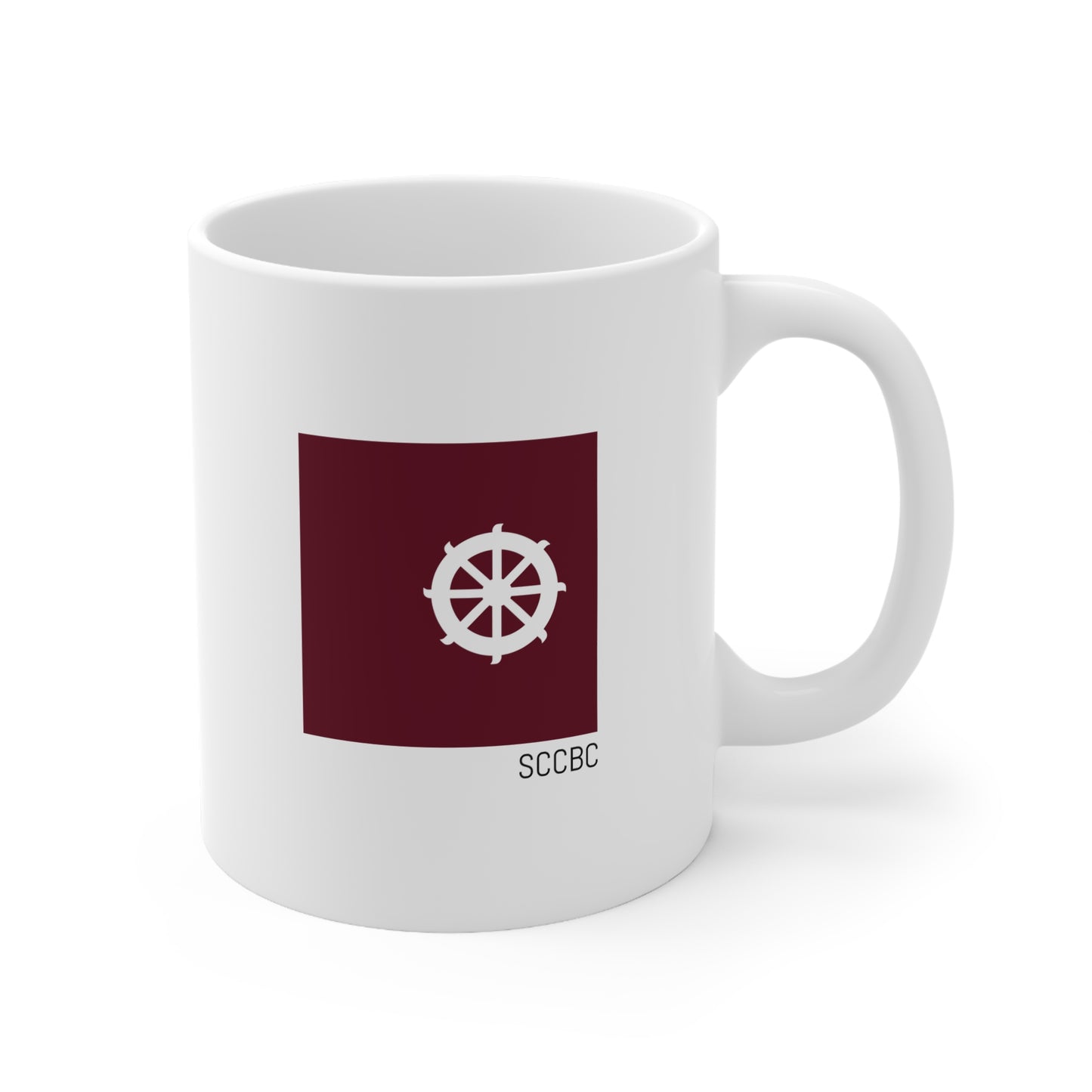Personalised CLUB SQUARE 11oz Ceramic Rowing Mug – Custom Club Colours