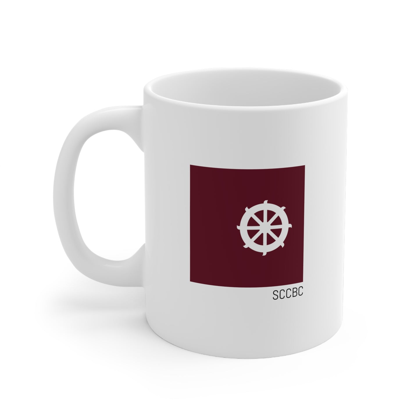 Personalised CLUB SQUARE 11oz Ceramic Rowing Mug – Custom Club Colours