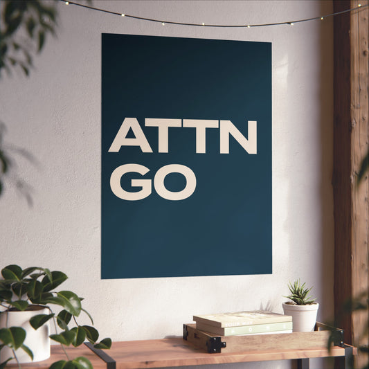 ATTN GO Rowing Fine Art Print
