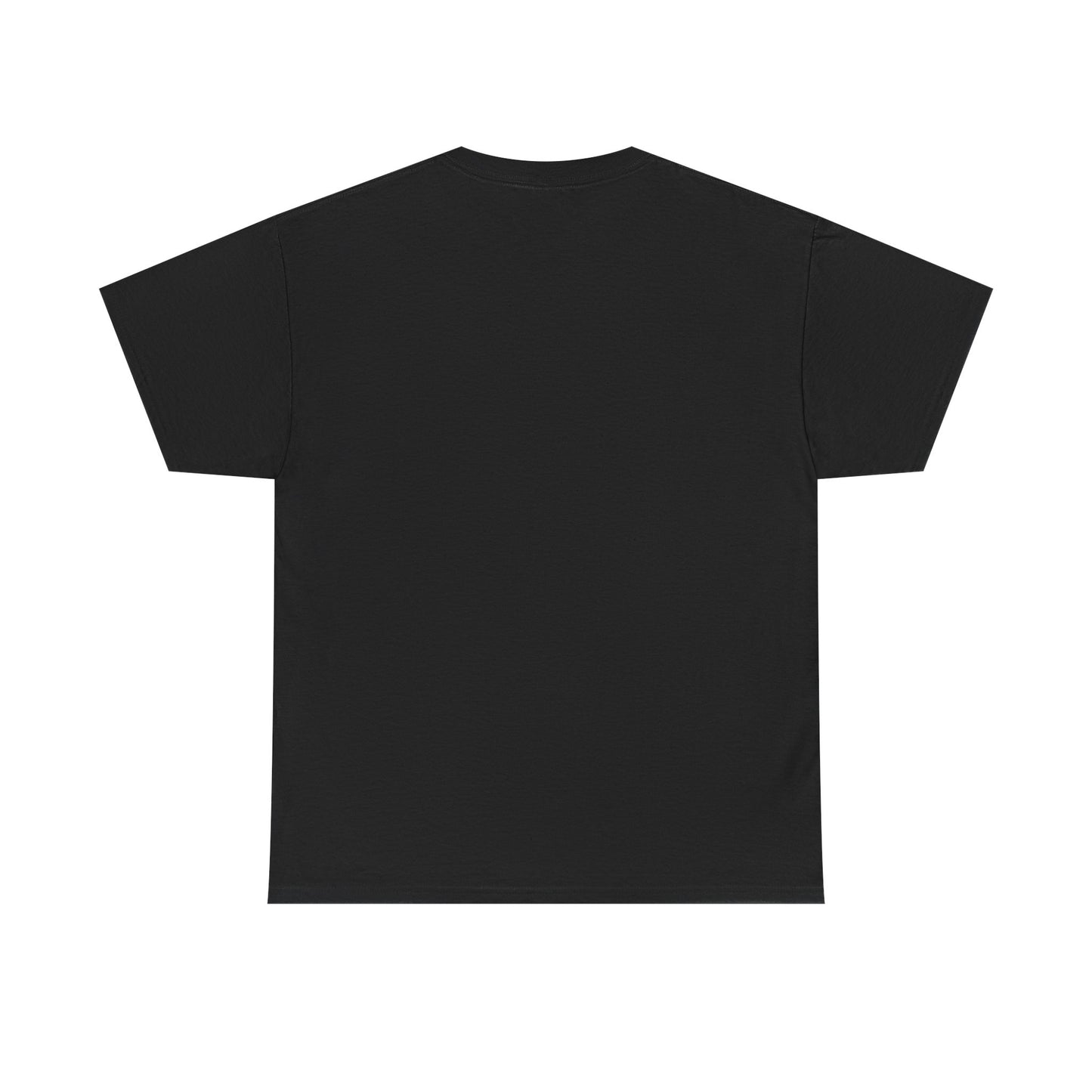 Rowing Boat Silhouette Unisex Heavy Cotton Tee - Black