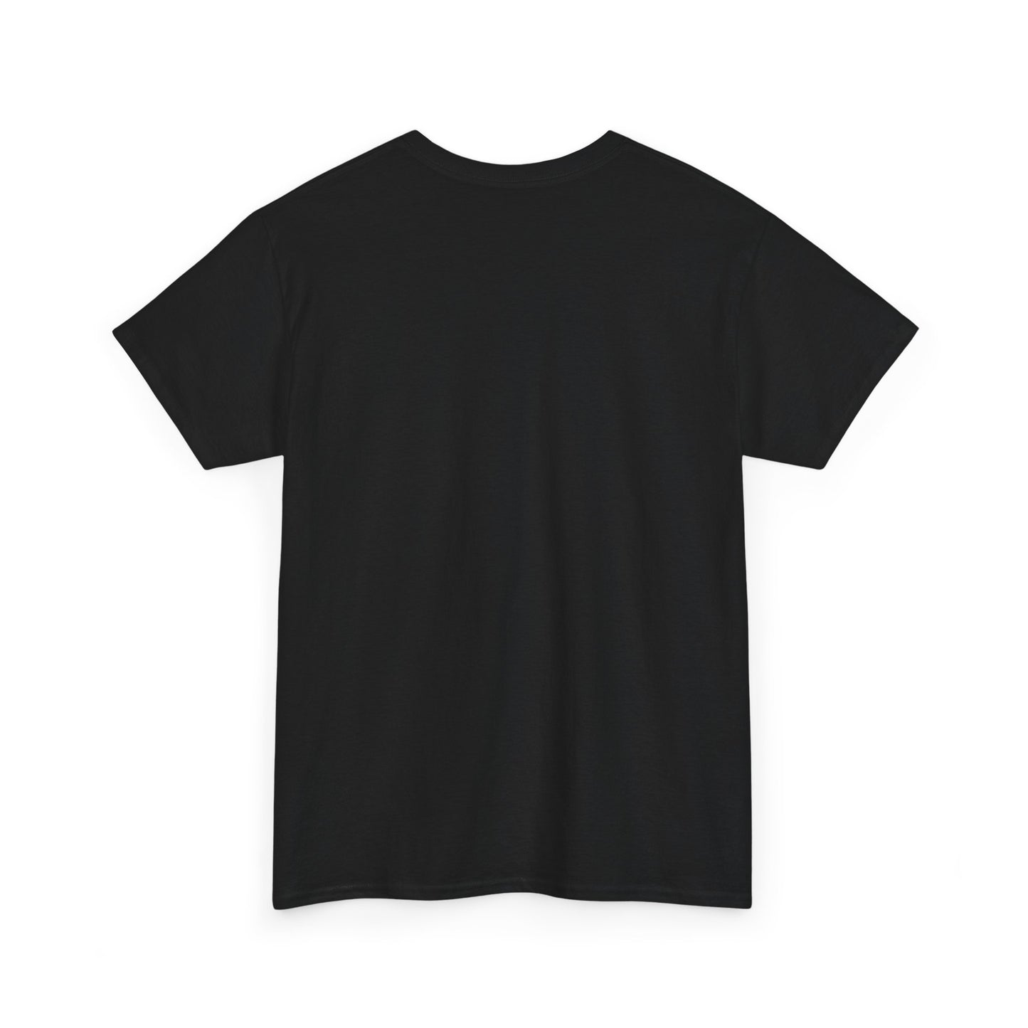 Rowing Boat Silhouette Unisex Heavy Cotton Tee - Black