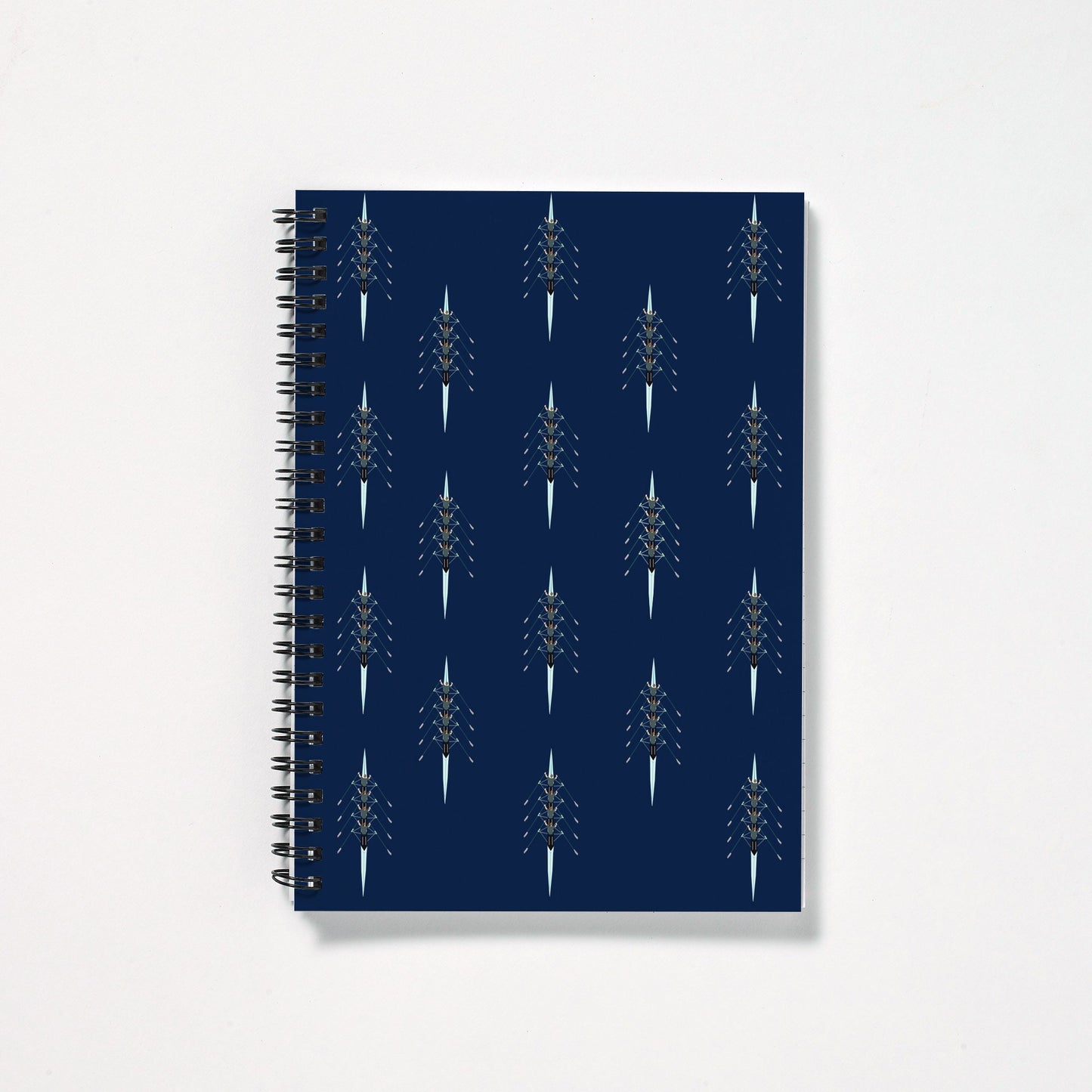 Premium Rowing A5 Notebook - Rower Design | Crew Design | Ideal for Rowers, rowing coaches