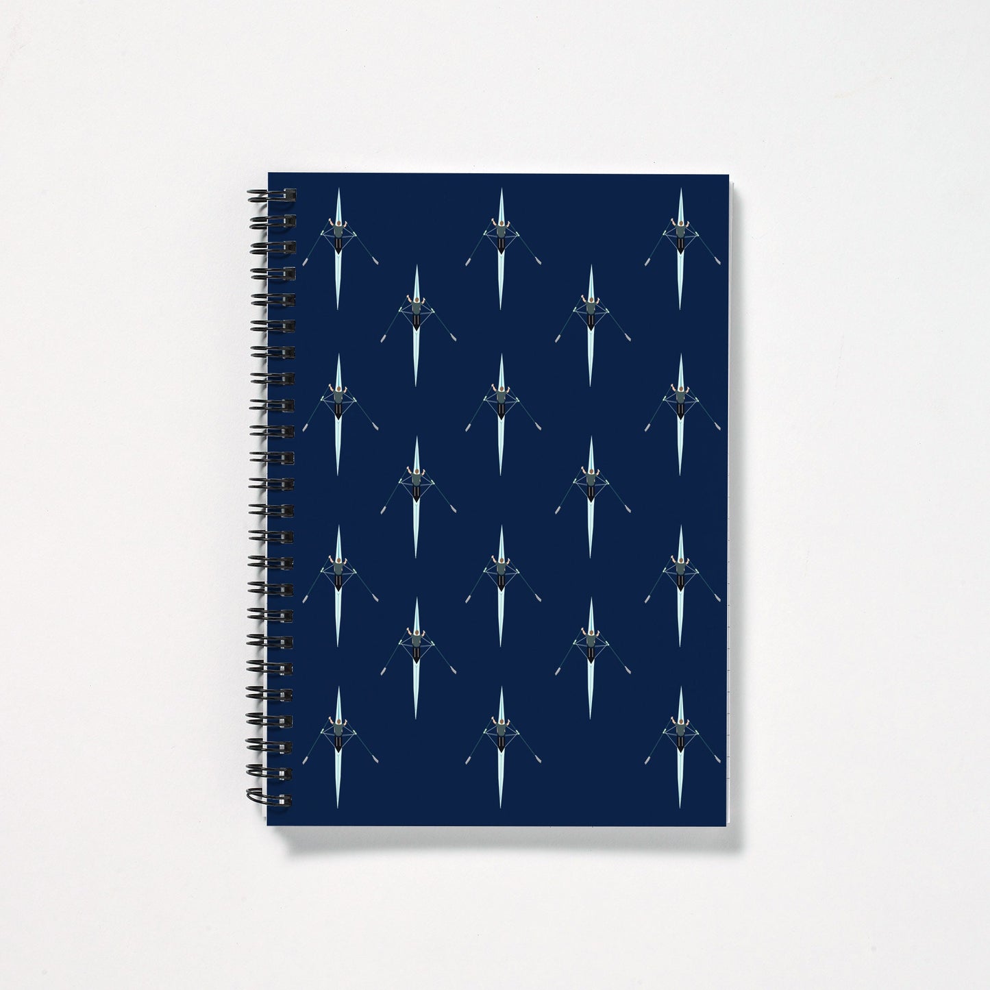 Premium Rowing A5 Notebook - Rower Design | Crew Design | Ideal for Rowers, rowing coaches