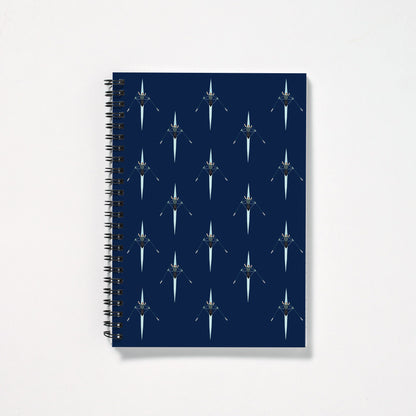 Premium Rowing A5 Notebook - Rower Design | Crew Design | Ideal for Rowers, rowing coaches